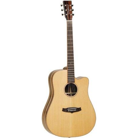 Tanglewood Java Dreadnought Cutaway TWJD-CE - 4/4 - Natural Gloss