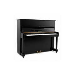 Diapason 126S Upright Piano - Black (Renewed) | Melodica Music Store Dubai