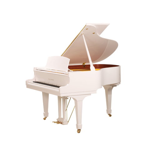 Steinberg P-165 Grand Piano – White Glossy