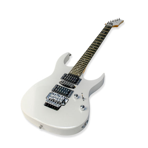 Steiner ST-EG5 WH Electric Guitar – White Gloss Finish