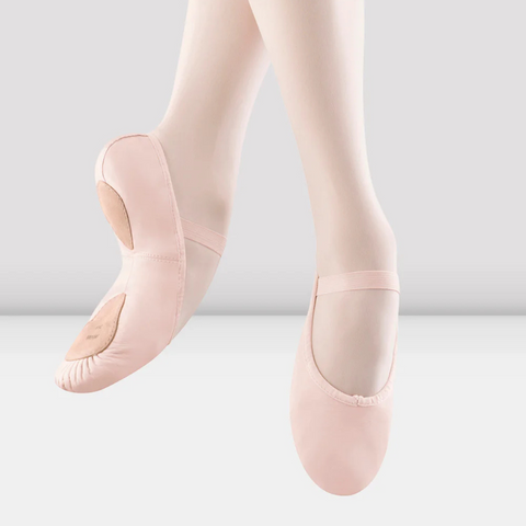 Bloch Dansoft II Split‑Sole Ballet Shoe – Theatrical Pink