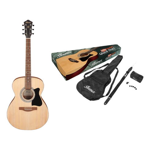 Ibanez VC50NJP Acoustic Guitar Jampack - Natural