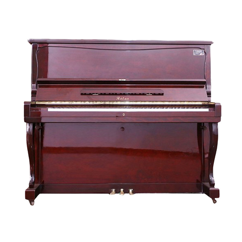 Atlas NA605 Upright Piano - Mahogany