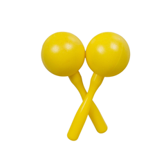 Maraca Shakers M2-1 Medium - Yellow | Melodica Music Store Dubai