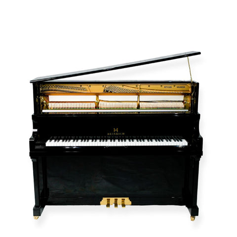 Heinrich HN-125E Upright Piano - Black