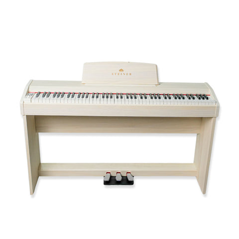 Steiner DP-450 Digital Piano - White Ash