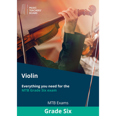 MTB Violin Grade 6 Exam Handbook | Melodica Music Store Dubai