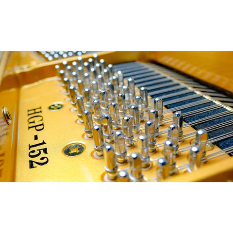 Heinrich HGP-152W WSP Round Legs Grand Piano – White