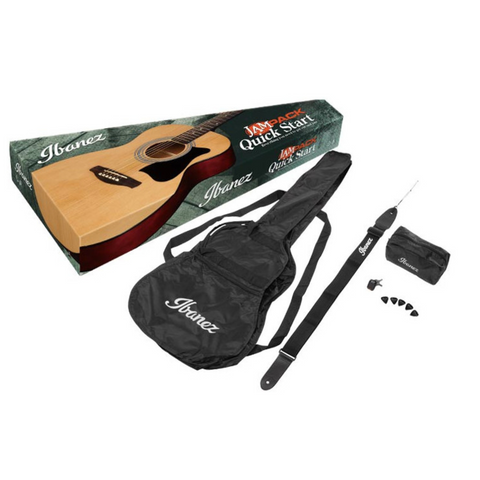 Ibanez VC50NJP Acoustic Guitar Jampack - Open Pore Natural