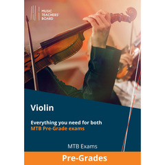 MTB Violin Pre-Grades Exam Handbook | Melodica Music Store Dubai
