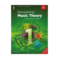 ABRSM Discovering Music Theory - Grade 1 Workbook | Melodica Music Store Dubai