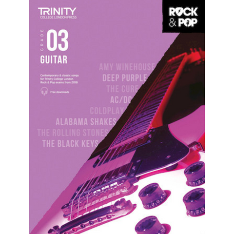 Trinity Rock & Pop 2018 – Guitar Grade 3