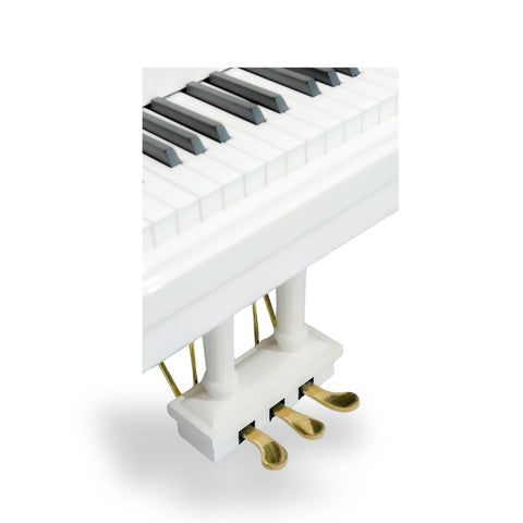 Heinrich HGP-152W WSP Round Legs Grand Piano – White