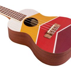 Bamboo U-23 Burning Sunrise Concert Ukulele