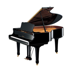 Yamaha C3A Grand Piano - Black (Reconditioned) | Melodica Music Store Dubai