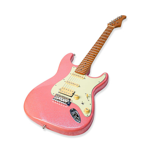 Steiner ST-EG-630S Electric Guitar – Pink Sparkle