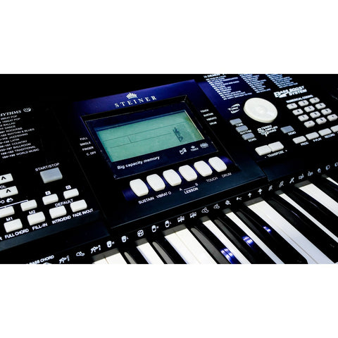 Steiner SK-300 Arranger Keyboard - Black