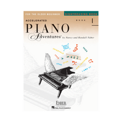 Faber Piano Adventures: Accelerated - Sightreading Book 1 | Melodica Music Store Dubai