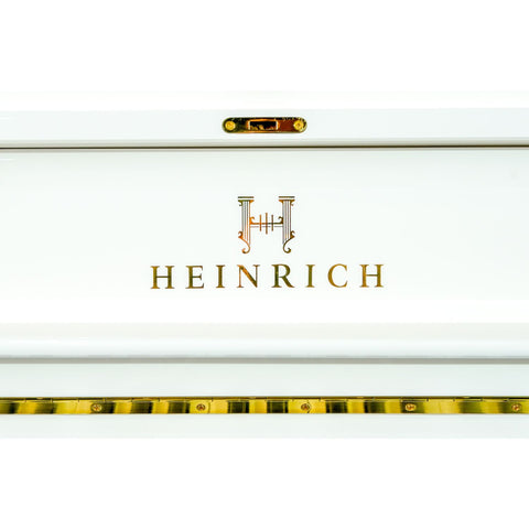 Heinrich  HUP-110 Upright Piano – High Gloss White
