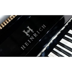 Heinrich HUP-121E Upright Piano – Black