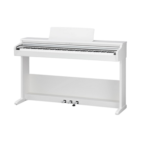 Kawai KDP75W Upright Digital Piano with Bench – White