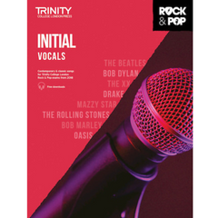 Trinity Rock & Pop 2018 - Vocals Initial Grade - Singing Books | Melodica Music Store Dubai