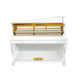 Heinrich HUP-110W Upright Piano – High Gloss White