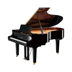 Yamaha C5B Grand Piano - Black (Renewed) | Melodica Music Store Dubai