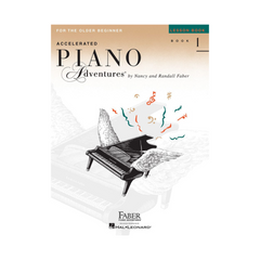 Faber Piano Adventures: Accelerated - Lesson Book 1 | Melodica Music Store Dubai