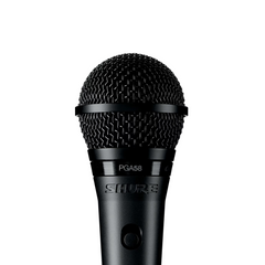 Shure PGA58-QTR-E Cardioid Dynamic Vocal Microphone | Melodica Music Store Dubai