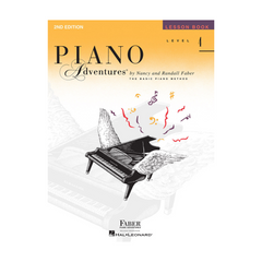 Faber Piano Adventures - Lesson Book Level 4 | Melodica Music Store Dubai