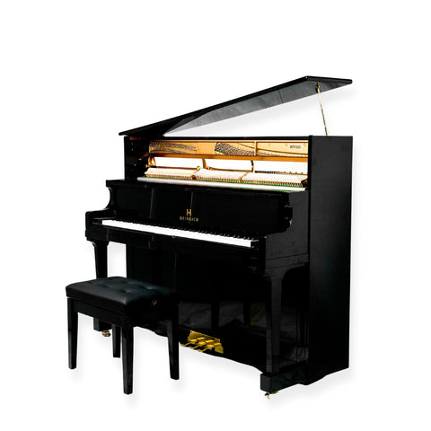 Heinrich HN-125E Upright Piano - Black