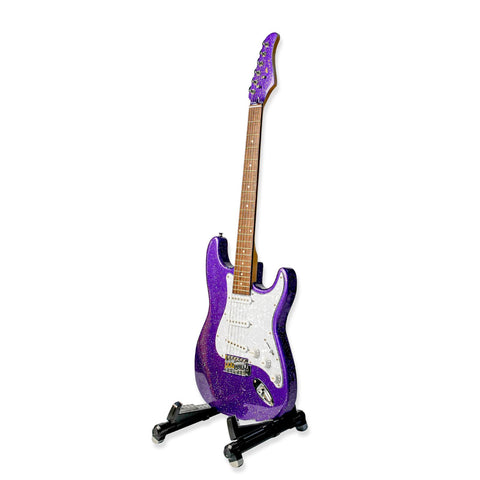 Steiner ST-EG300S Electric Guitar – Purple Sparkle