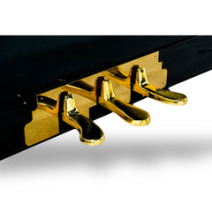 بيانو هاينريش قائم HN-110E – أسود مصقول