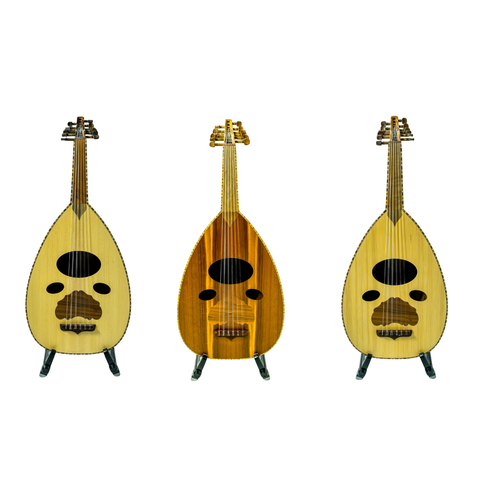 Zeryab Iraqi Student Level Traditional Arabic Oud - Assorted Colors