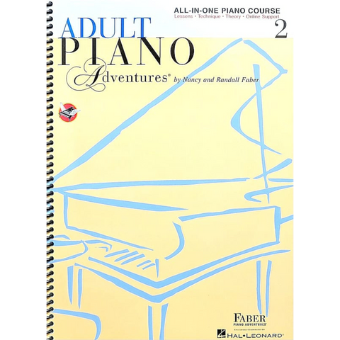 Adult Piano Adventures All-In-One Course – Book 2