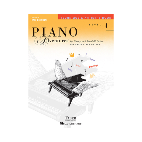 Faber Piano Adventures Level 4 Technique & Artistry Book