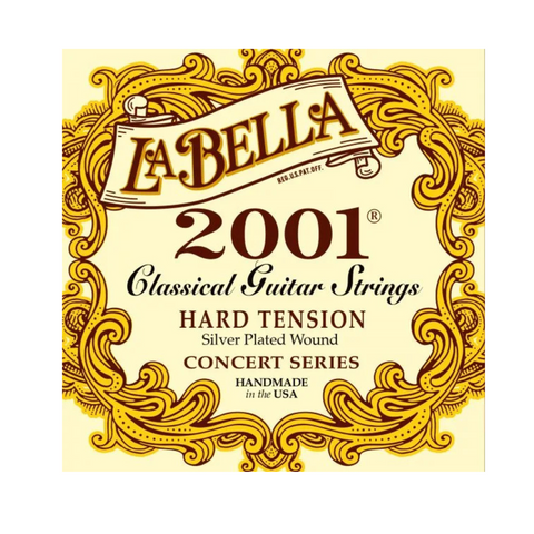 La Bella 2001 Medium Hard Tension Classical Guitar Strings