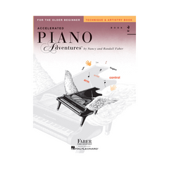 Faber Piano Adventures: Accelerated - Technique & Artistry Book 2 | Melodica Music Store Dubai
