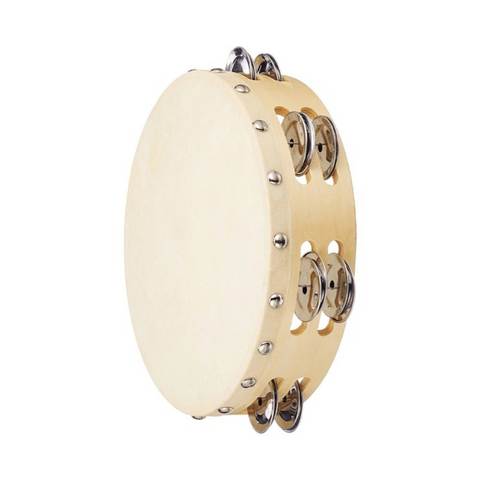 Hebikuo TH8-12 Tambourine - Natural