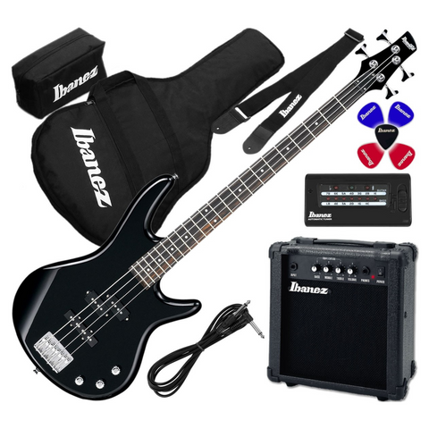 Ibanez IJSR190U-BK Electric Bass Starter Pack