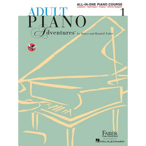Adult Piano Adventures® All-In-One Course – Book 1