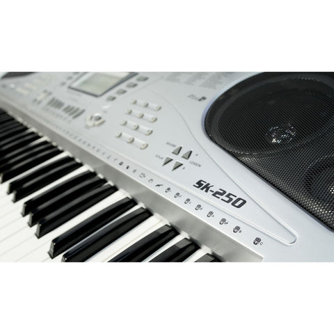 Steiner SK-250 Electronic Keyboard – Silver Finish
