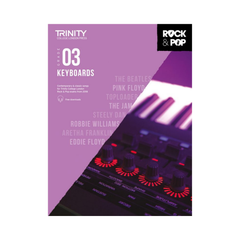 Trinity Rock & Pop 2018 Keyboards - Grade 3 - Piano Books | Melodica Music Store Dubai