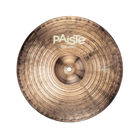 Paiste 900 Series Hi-Hat Cymbals 14" - Dark Natural