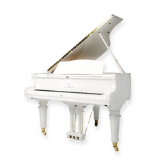 Heinrich HGP-152W WSP Round Legs Grand Piano – White