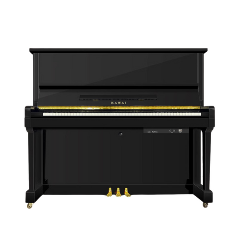 Kawai AT-22 Silent System Upright Piano - Black (Renewed)