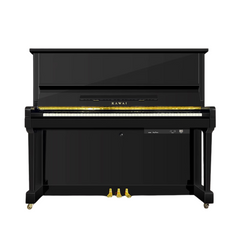 Kawai AT-22 Upright Piano Silent System - Black (Renewed) | Melodica Music Store Dubai