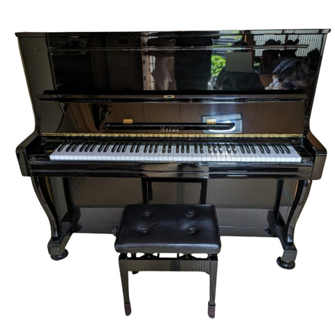 Atlas NA200 Upright Piano - Black