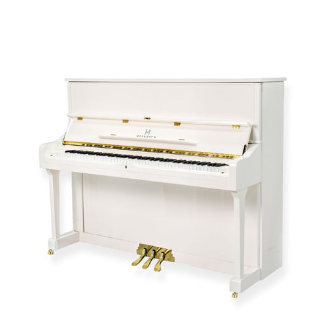 Heinrich Upright Piano HUP-121W – High Gloss White